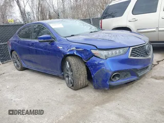 2018 Acura TLX w/A-SPEC Pkg z VIN 19UUB3F68JA003928, wystawiony jako IAAI lot #41804033 z przebiegiem 98 858 mil mil oraz . Historia ofert i sprzedaży dostępna na DreamBid. Obrazek 1.