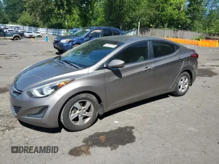 2014 Hyundai Elantra SE with VIN 5NPDH4AE7EH518130, listed as a Copart auction lot 60332135 with 98,604 mi miles and Salvage title. Bid and sale history available at DreamBid. Image 1.