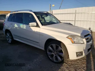 2011 Mercedes-Benz GLK 350 with VIN WDCGG8HBXBF678957, listed as a Copart auction lot 77833584 with 142,816 mi miles and Clean Title. Bid and sale history available at DreamBid. Image 4.