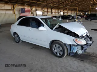 2007 Kia Spectra EX z VIN KNAFE122175466224, wystawiony jako Copart lot #54455405 z przebiegiem 55 616 mil mil oraz Szkody całkowita. Historia ofert i sprzedaży dostępna na DreamBid. Obrazek 4.