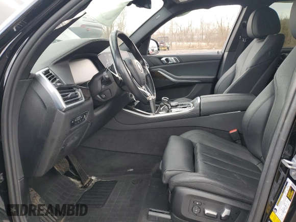 2019 BMW X5 xDrive40i with VIN 5UXCR6C51KLL60617, listed as a Copart auction lot 47344975 with 90,436 mi miles and Salvage Title. Bid and sale history available at carsss.com. Image 7.