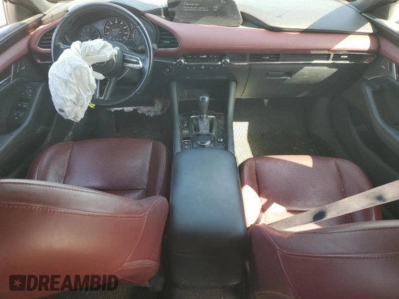 2019 Mazda Mazda3 Hatchback w/Premium Pkg with VIN JM1BPBNM7K1129443, listed as a Copart auction lot 65935074 with 44,567 mi miles and Salvage Title. Bid and sale history available at carsss.com. Image 8.