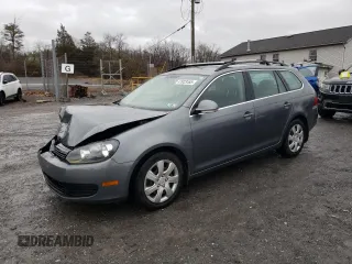 2014 Volkswagen Jetta SportWagen S with VIN 3VWPP7AJ3EM626556, listed as a Copart auction lot 47923465 with 158,885 mi miles and Salvage Title. Bid and sale history available at carsss.com. Image 1.