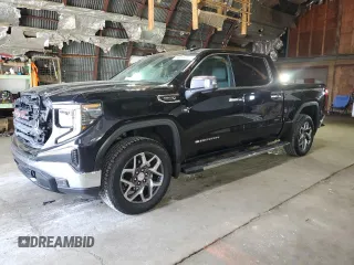 2023 GMC Sierra 1500 SLT z VIN 3GTUUDED2PG143580, wystawiony jako Copart lot #60091815 z przebiegiem 12 593 mil mil oraz Szkoda całkowita • Salvage title. Historia ofert i sprzedaży dostępna na DreamBid. Obrazek 1.