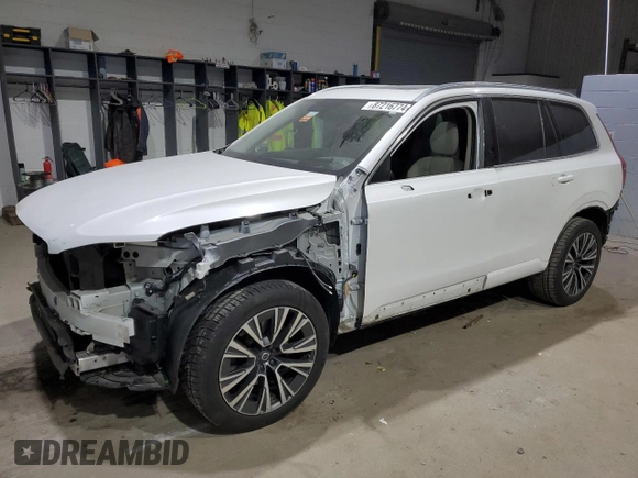 2020 Volvo XC90 Momentum with VIN YV4A221K8L1609777, listed as a Copart auction lot 87216774 with 78,491 mi miles and Salvage Title. Bid and sale history available at DreamBid. Image 1.