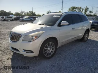 2013 Buick Enclave Leather with VIN 5GAKRCKD0DJ120737, listed as a Copart auction lot 52486105 with 203,792 mi miles and Salvage Title. Bid and sale history available at carsss.com. Image 1.