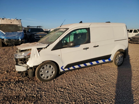 2020 Ford Transit Connect XL with VIN NM0LS7E2XL1448736, listed as a Copart auction lot 84111294 with 76,756 mi miles and Salvage title. Bid and sale history available at DreamBid. Image 1.
