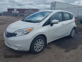 2015 Nissan Note SV with VIN 3N1CE2CP0FL447655, listed as a IAAI auction lot 42758576 with 174,745 mi miles and . Bid and sale history available at DreamBid. Image 2.