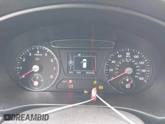2017 Kia Sorento LX with VIN 5XYPG4A33HG267861, listed as a IAAI auction lot 41859069 with 96,559 mi miles. Bid and sale history available at carsss.com. Image 7.