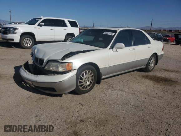 1998 Acura RL Special Edition with VIN JH4KA9686WC012795, listed as a Copart auction lot 52261615 with 158,288 mi miles and Salvage Title. Bid and sale history available at carsss.com. Image 1.