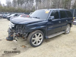 2006 Cadillac Escalade z VIN 1GYEK63N96R149211, wystawiony jako Copart lot #45627665 z przebiegiem 179 382 mil mil oraz Szkody całkowita. Historia ofert i sprzedaży dostępna na DreamBid. Obrazek 1.