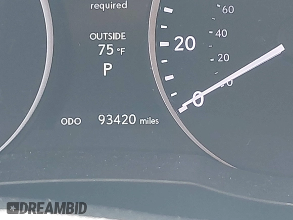 2014 Lexus ES 300h Hybrid with VIN JTHBW1GG6E2066319, listed as a IAAI auction lot 41912516 with 93,420 mi miles. Bid and sale history available at carsss.com. Image 15.