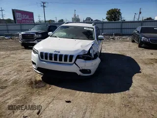2020 Jeep Cherokee Latitude Plus with VIN 1C4PJLLBXLD620586, listed as a Copart auction lot 75243874 with 98,319 mi miles and Salvage title. Bid and sale history available at DreamBid. Image 12.