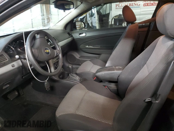 2010 Chevrolet Cobalt 1LT with VIN 1G1AD1F55A7143335, listed as a Copart auction lot 45366175 with 22,018 mi miles and Salvage Title. Bid and sale history available at DreamBid. Image 7.