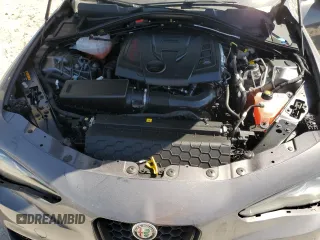 2022 Alfa Romeo Giulia Veloce z VIN ZARFAMBN6N7657347, wystawiony jako Copart lot #52584765 z przebiegiem 63 783 mil mil oraz Nie do naprawy. Historia ofert i sprzedaży dostępna na DreamBid. Obrazek 11.