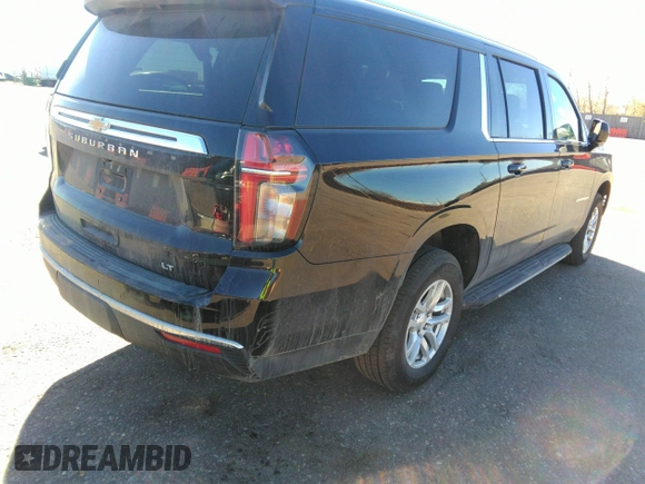 2024 Chevrolet Suburban LT z VIN 1GNSKCKD2RR233821, wystawiony jako IAAI lot #41686836 z przebiegiem 27 932 mil mil oraz . Historia ofert i sprzedaży dostępna na DreamBid. Obrazek 4.