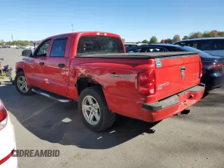 2007 Dodge Dakota SLT with VIN 1D7HW48N57S103881, listed as a Copart auction lot 75803604 with 194,688 mi miles and Salvage title. Bid and sale history available at DreamBid. Image 2.