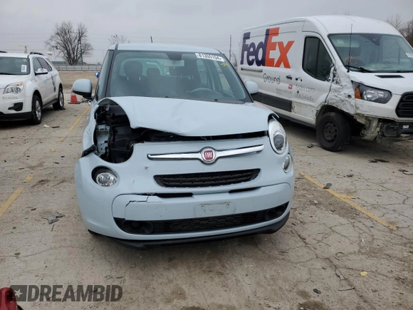 2014 FIAT 500L Easy with VIN ZFBCFABH8EZ020250, listed as a Copart auction lot 81355154 with 173,712 mi miles and Salvage Title. Bid and sale history available at carsss.com. Image 5.