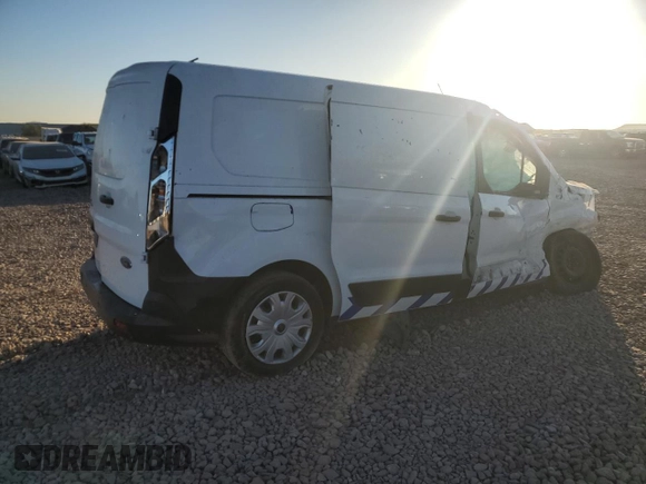 2020 Ford Transit Connect XL with VIN NM0LS7E2XL1448736, listed as a Copart auction lot 84111294 with 76,756 mi miles and Salvage title. Bid and sale history available at DreamBid. Image 3.