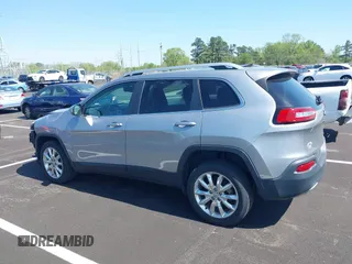 2017 Jeep Cherokee Limited with VIN 1C4PJLDB4HW517979, listed as a IAAI auction lot 41988609 with 116,500 mi miles. Bid and sale history available at carsss.com. Image 14.