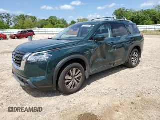 2024 Nissan Pathfinder SL z VIN 5N1DR3CC1RC259568, wystawiony jako Copart lot #53545965 z przebiegiem 10 585 mil mil oraz Szkoda całkowita • Salvage title. Historia ofert i sprzedaży dostępna na DreamBid. Obrazek 1.
