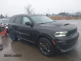 2021 Dodge Durango GT Plus with VIN 1C4RDJDG3MC664399, listed as a IAAI auction lot 41377132 with 80,081 mi miles. Bid and sale history available at carsss.com. Image 1.