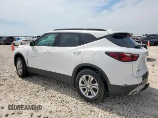 2021 Chevrolet Blazer LT with VIN 3GNKBCRS2MS535720, listed as a Copart auction lot 56637165 with 79,307 mi miles and Salvage title. Bid and sale history available at DreamBid. Image 2.