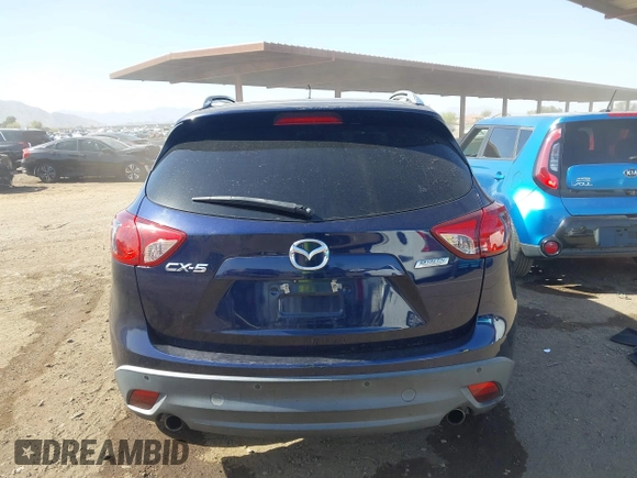 2014 Mazda CX-5 Grand Touring with VIN JM3KE2DY2E0349343, listed as a IAAI auction lot 41725214 with 271,094 mi miles. Bid and sale history available at carsss.com. Image 16.