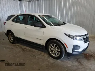 2022 Chevrolet Equinox LS with VIN 3GNAXHEV2NS161704, listed as a Copart auction lot 62684915 with 195,053 mi miles and Clean title. Bid and sale history available at DreamBid. Image 4.