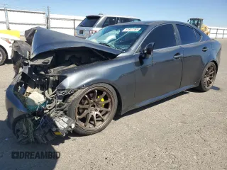 2008 Lexus IS 250 with VIN JTHBK262282078897, listed as a Copart auction lot 61847265 with 261,245 mi miles and Salvage title. Bid and sale history available at DreamBid. Image 1.