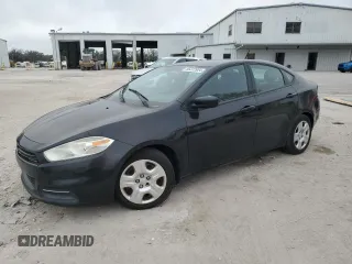 2016 Dodge Dart SE with VIN 1C3CDFAA5GD593633, listed as a Copart auction lot 45601665 with 0 mi miles and Clean Title. Bid and sale history available at carsss.com. Image 1.