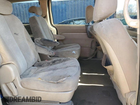 2010 Kia Sedona LX with VIN KNDMG4C36A6355277, listed as a Copart auction lot 77987954 with 222,929 mi miles and Non Repairable. Bid and sale history available at DreamBid. Image 11.