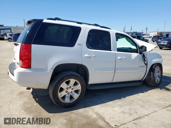 2007 GMC Yukon SLT with VIN 1GKFC13037R418629, listed as a Copart auction lot 48741765 with 0 mi miles and Salvage Title. Bid and sale history available at carsss.com. Image 3.