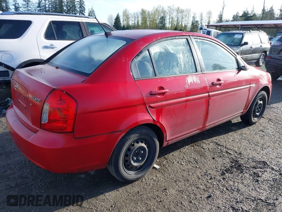2011 Hyundai Accent GLS with VIN KMHCN4AC7BU618986, listed as a IAAI auction lot 42003238 with 124,239 mi miles and . Bid and sale history available at DreamBid. Image 4.