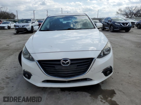 2016 Mazda 3 i Touring with VIN JM1BM1L75G1282071, listed as a Copart auction lot 48818925 with 55,928 mi miles and Salvage Title. Bid and sale history available at DreamBid. Image 5.