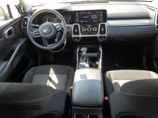 2021 Kia Sorento LX with VIN 5XYRG4LC3MG019853, listed as a Copart auction lot 48263335 with 57,107 mi miles and Salvage Title. Bid and sale history available at carsss.com. Image 8.