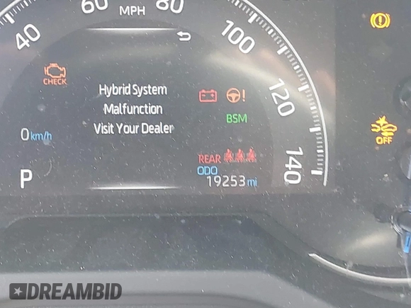 2023 Toyota RAV4 Hybrid XLE Premium z VIN JTMB6RFV8PD116502, wystawiony jako IAAI lot #41888174 z przebiegiem 19 253 mil mil oraz . Historia ofert i sprzedaży dostępna na DreamBid. Obrazek 15.