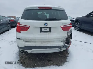 2017 BMW X3 xDrive28i z VIN 5UXWX9C50H0T09138, wystawiony jako IAAI lot #41294326 z przebiegiem 103 332 mil mil oraz . Historia ofert i sprzedaży dostępna na DreamBid. Obrazek 16.