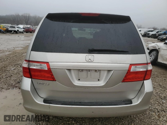 2006 Honda Odyssey LX with VIN 5FNRL38236B112565, listed as a Copart auction lot 43385965 with 118,946 mi miles and Salvage Title. Bid and sale history available at carsss.com. Image 6.
