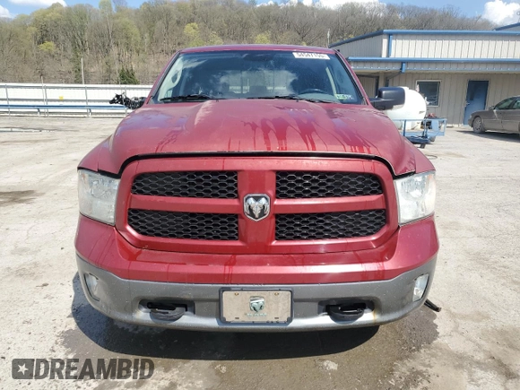 2013 Ram 1500 Big Horn z VIN 1C6RR7GT3DS551448, wystawiony jako Copart lot #54547155 z przebiegiem 147 826 mil mil oraz Szkoda całkowita • Salvage title. Historia ofert i sprzedaży dostępna na DreamBid. Obrazek 5.