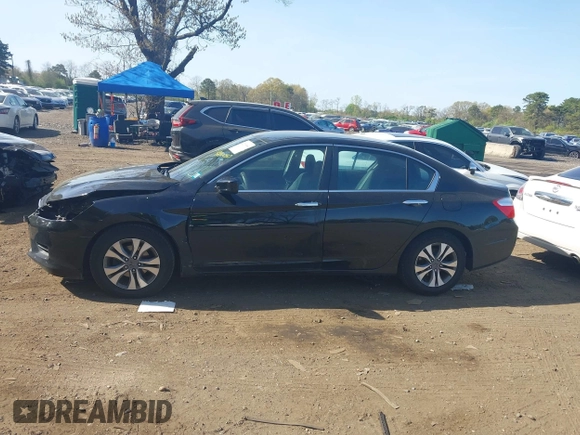 2014 Honda Accord Sedan LX with VIN 1HGCR2F3XEA082094, listed as a IAAI auction lot 42130080 with 84,464 mi miles. Bid and sale history available at carsss.com. Image 14.