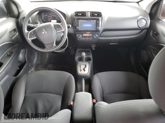 2020 Mitsubishi Mirage ES with VIN ML32F3FJ1LHF02312, listed as a Copart auction lot 59637925 with 49,770 mi miles and Salvage title. Bid and sale history available at DreamBid. Image 8.