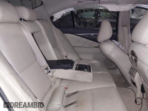 2017 Infiniti Q50 2.0t with VIN JN1CV7AR3HM681900, listed as a IAAI auction lot 41694543 with 158,028 mi miles. Bid and sale history available at carsss.com. Image 8.