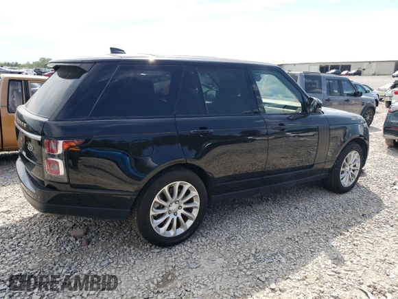 2020 Land Rover Range Rover HSE with VIN SALGS2RU1LA413952, listed as a Copart auction lot 62476765 with 62,673 mi miles and Salvage title. Bid and sale history available at DreamBid. Image 3.