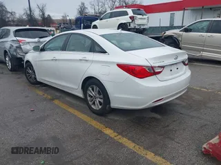 2013 Hyundai Sonata GLS with VIN 5NPEB4AC8DH704973, listed as a IAAI auction lot 41161470 with 127,902 mi miles and . Bid and sale history available at DreamBid. Image 3.