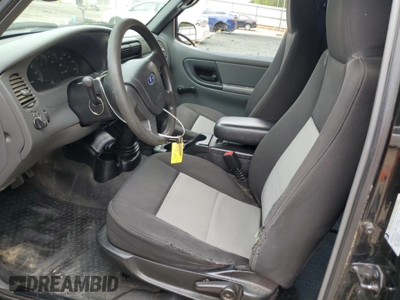 2005 Ford Ranger XL with VIN 1FTYR14U05PA04687, listed as a Copart auction lot 53953025 with 97,792 mi miles and Salvage title. Bid and sale history available at DreamBid. Image 7.