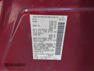 2020 Nissan Murano SV z VIN 5N1AZ2BJ8LN106291, wystawiony jako IAAI lot #42065013 z przebiegiem 168 725 mil mil oraz . Historia ofert i sprzedaży dostępna na DreamBid. Obrazek 9.