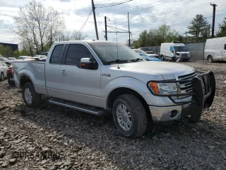 2014 Ford F-150 XL with VIN 1FTFX1EF1EKD35689, listed as a Copart auction lot 54390935 with 175,706 mi miles and Salvage Title. Bid and sale history available at carsss.com. Image 4.