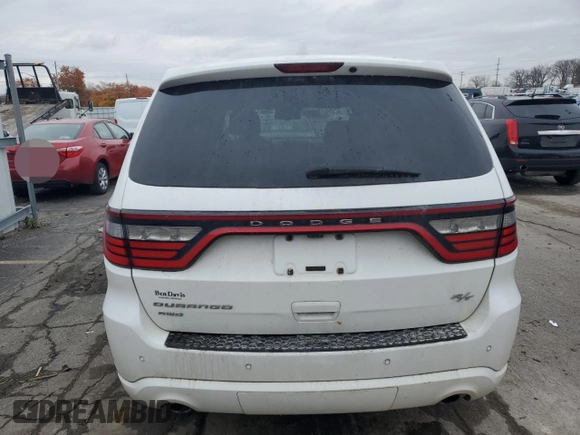 2016 Dodge Durango R/T with VIN 1C4SDJCT7GC346855, listed as a Copart auction lot 81667044 with 145,441 mi miles and Clean title. Bid and sale history available at DreamBid. Image 6.