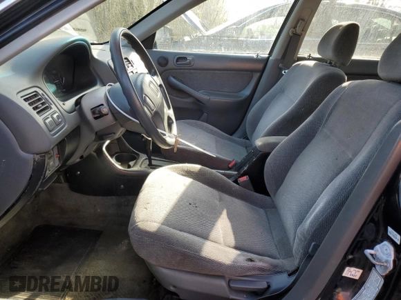 1998 Honda Civic EX with VIN 2HGEJ8643WH503510, listed as a Copart auction lot 50987235 with 247,265 mi miles and Salvage Title. Bid and sale history available at carsss.com. Image 7.